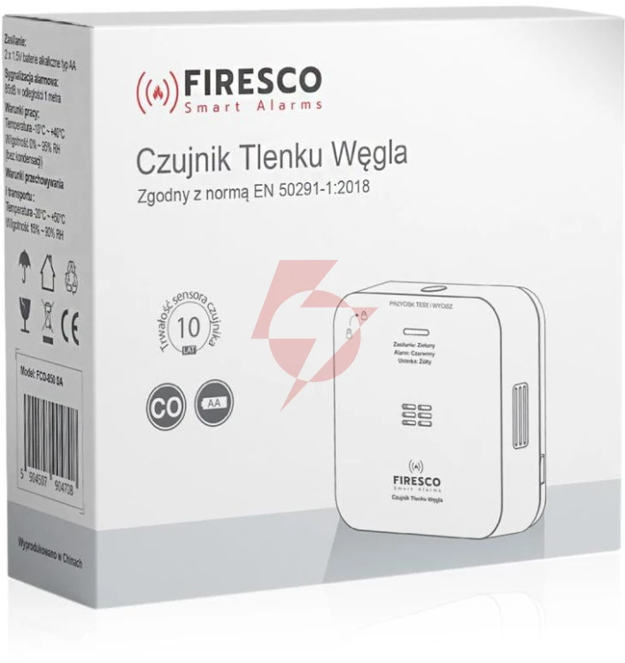 Czujnik czadu firesco fco-850 sa