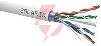 Kabel skrętka solarix cat.6 f/utp pvc szpula 500m