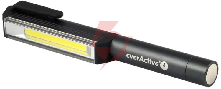 Latarka warsztatowa inspekcyjna cob led everactive wl-200 3w 200 lumenów ip44