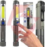 Latarka warsztatowa inspekcyjna cob led everactive wl-400 5w 400 lumenów ip54 z magnesem