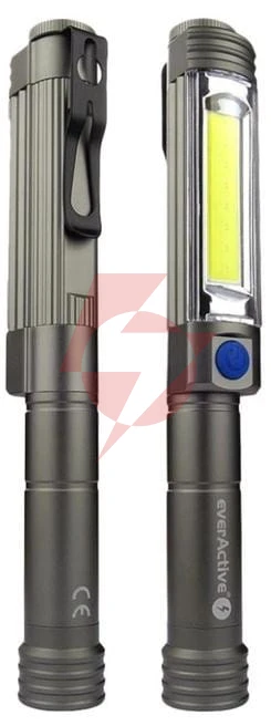 Latarka warsztatowa inspekcyjna cob led everactive wl-400 5w 400 lumenów ip54 z magnesem
