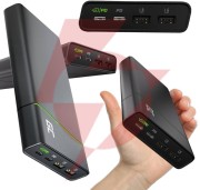 Powerbank green cell powerplay ultra 26800mah szybkie ładowanie 128w 2x usb-c pd 2x usb-a uc