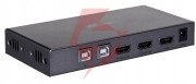 Unitek v307a przełącznik kvm 4k hdmi 2.0 2w1