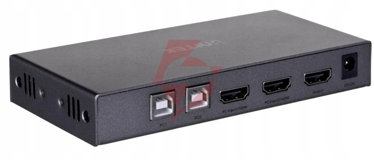 Unitek v307a przełącznik kvm 4k hdmi 2.0 2w1