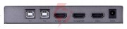 Unitek v307a przełącznik kvm 4k hdmi 2.0 2w1