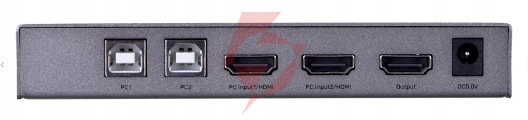 Unitek v307a przełącznik kvm 4k hdmi 2.0 2w1