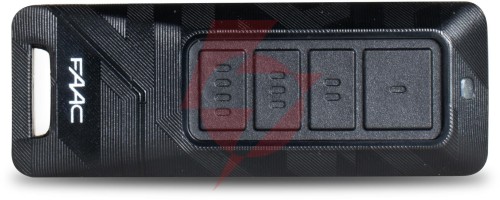 Pilot faac xt4 fds 433-868 slh lr czarny (787018)