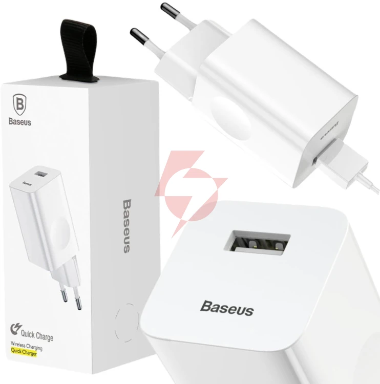 Ładowarka sieciowa baseus quick charger ccall-bx02 24w 1x usb-a qc 3.0