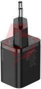 Ładowarka sieciowa baseus super si quick charger 1c ccsup-j01 30w 1x usb-c pd 3.0 qc 3.0 czarna
