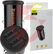 Ładowarka samochodowa baseus grain ccall-ml01 15.5w 3.1a 2x usb-a