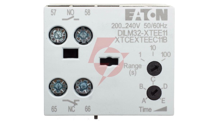 Elektroniczny moduł czasowy opoźnione załączanie 0,05-100s 1Z 1R DILM32-XTEE11(RAC240) 101442