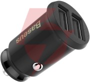 Ładowarka samochodowa baseus grain ccall-ml01 15.5w 3.1a 2x usb-a