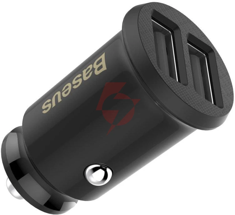Ładowarka samochodowa baseus grain ccall-ml01 15.5w 3.1a 2x usb-a