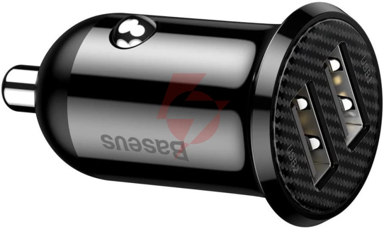 Ładowarka samochodowa baseus grain pro ccallp-01 24w 4.8a 2x usb-a