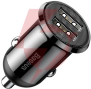Ładowarka samochodowa baseus grain pro ccallp-01 24w 4.8a 2x usb-a