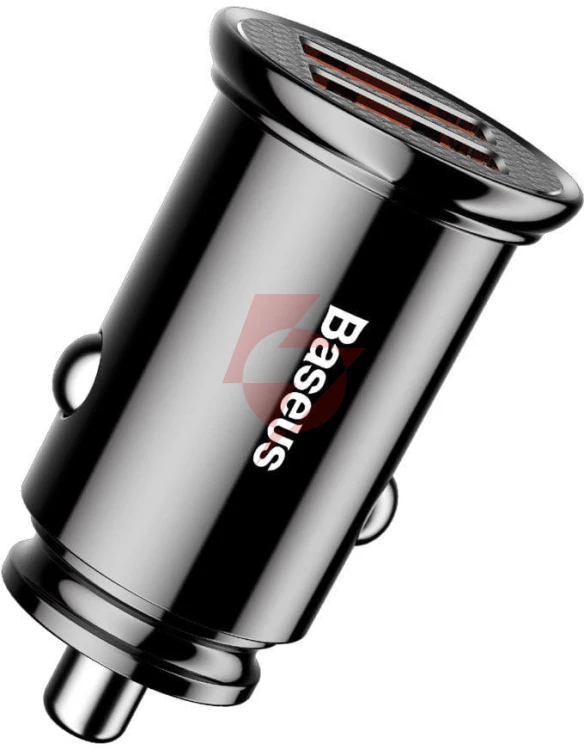 Ładowarka samochodowa baseus circular ccall-yd01 30w 5a 2x usb-a qc 3.0