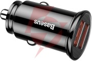 Ładowarka samochodowa baseus circular ccall-yd01 30w 5a 2x usb-a qc 3.0