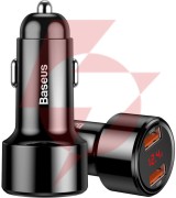 Ładowarka samochodowa baseus magic ccmlc20a-01 45w 6a 2x usb-a qc 3.0