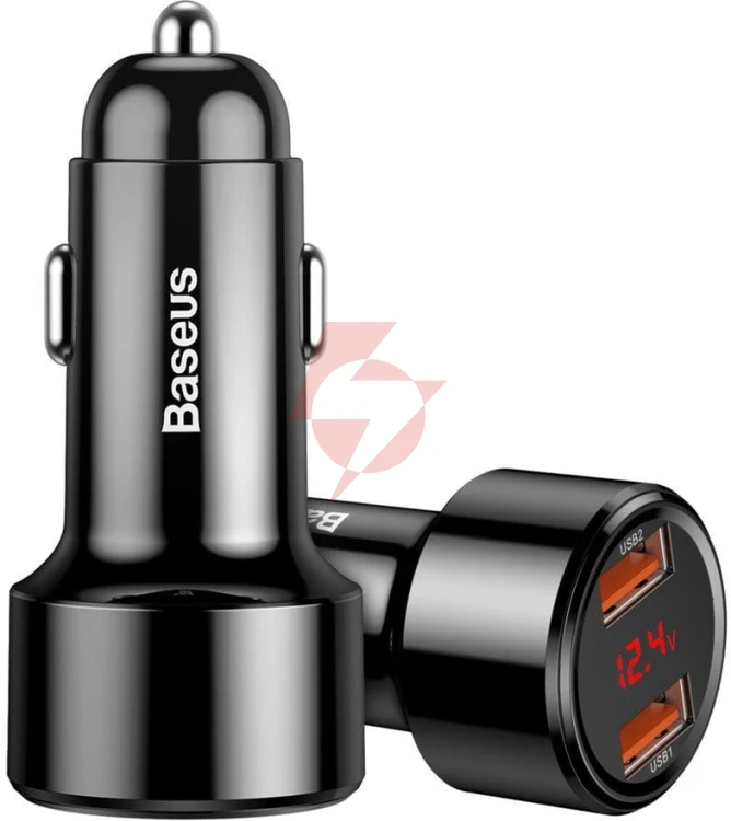 Ładowarka samochodowa baseus magic ccmlc20a-01 45w 6a 2x usb-a qc 3.0