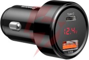 Ładowarka samochodowa baseus magic ccmlc20c-01 45w 6a 1x usb-a 1x usb-c qc 3.0