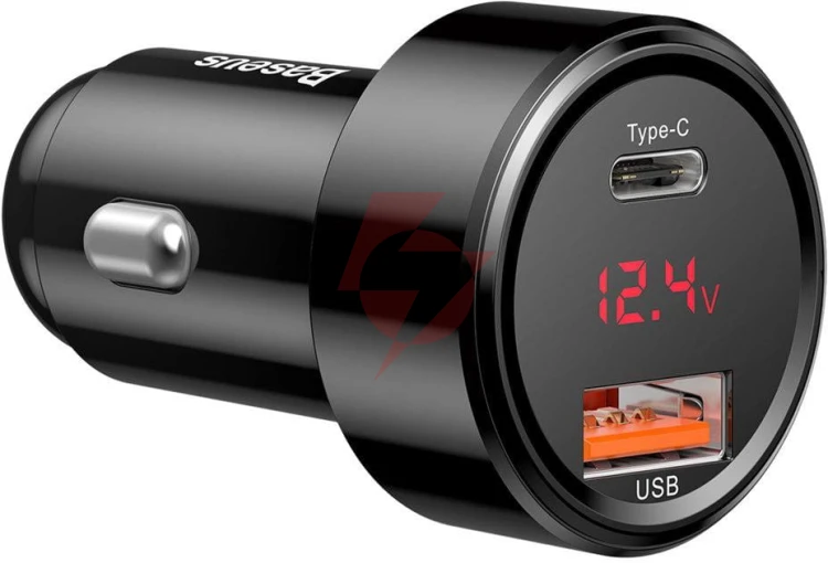 Ładowarka samochodowa baseus magic ccmlc20c-01 45w 6a 1x usb-a 1x usb-c qc 3.0