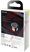 Ładowarka samochodowa baseus magic ccmlc20c-01 45w 6a 1x usb-a 1x usb-c qc 3.0