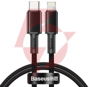 Kabel usb-c / lightning iphone baseus cafule catlgd-01 1m 20w pd quick charging czarny w oplocie