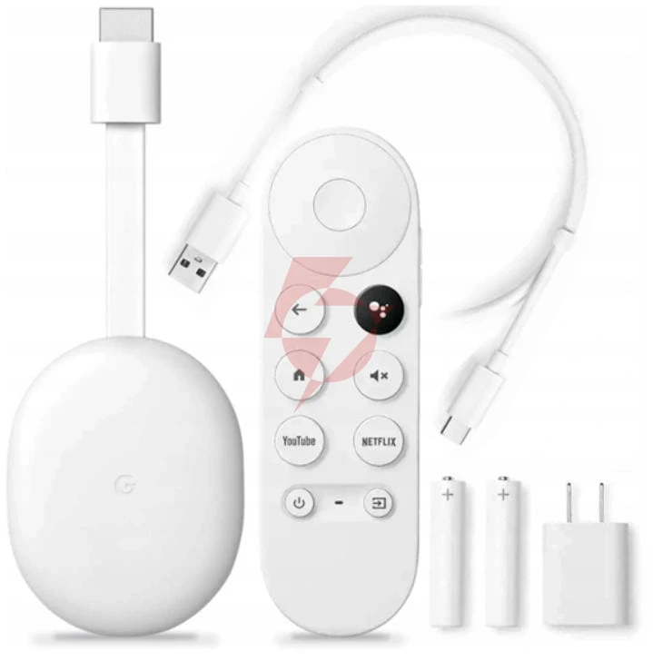 Odtwarzacz multimedialny google chromecast hd z google tv