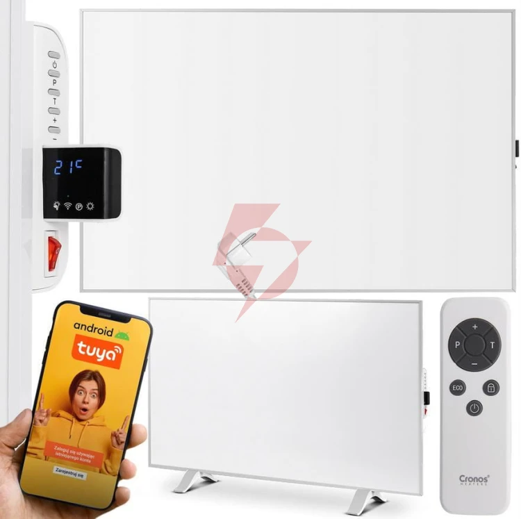 Panel grzewczy ir cronos synthelith pro crp-500twp grey