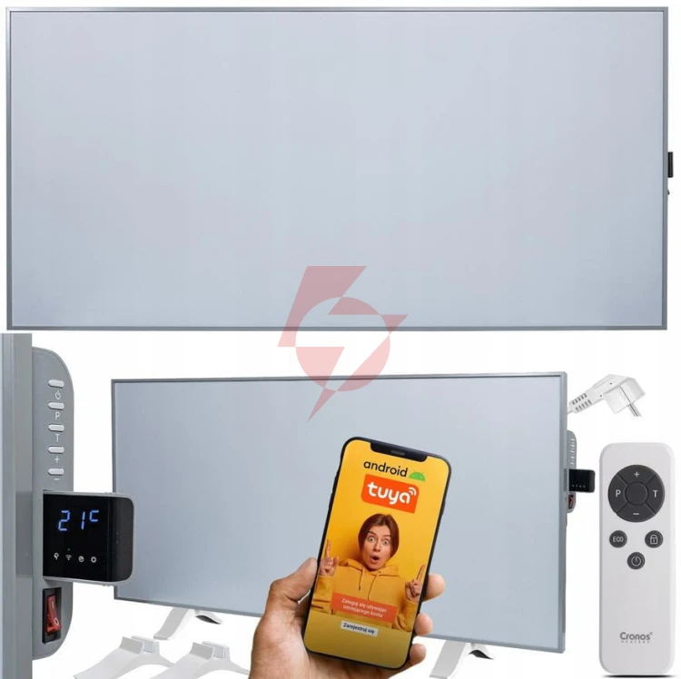 Panel grzewczy ir cronos synthelith pro crp-770twp full grey
