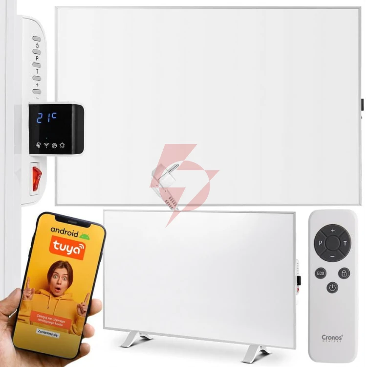 Panel grzewczy ir cronos synthelith pro crp-600twp grey