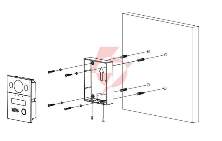 Zestaw wideodomofonowy dahua ktx02(s)