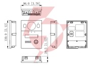 Zestaw wideodomofonowy dahua ktx02(s)
