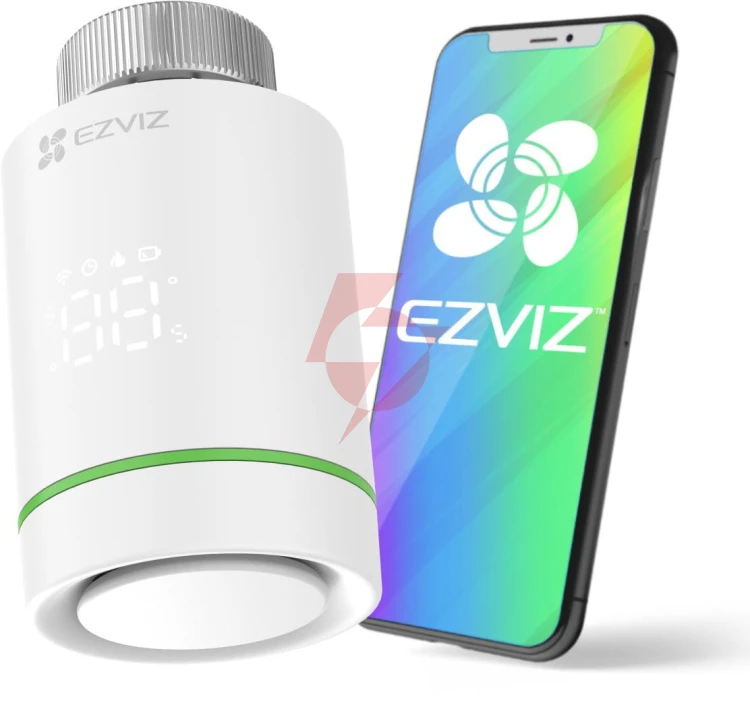 Inteligentny termostat grzejnikowy ezviz cs-t55-r100-g