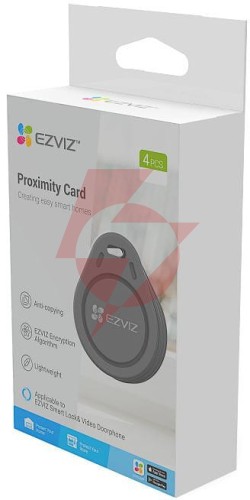 Breloki zbliżeniowe ezviz cs-dl-ic-cpu-r200 (4szt)