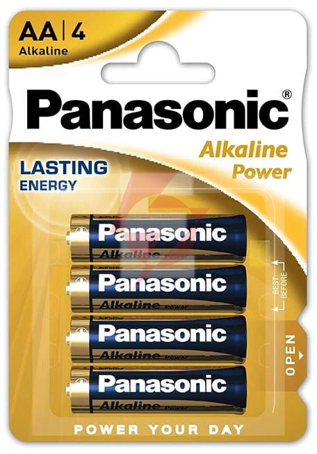 Bateria lr6/4bp (aa) panasonic alcaline (blister 4 szt.)