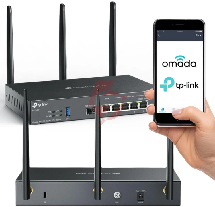 Router tp-link er706w vpn omada ax3000