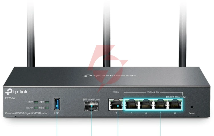 Router tp-link er706w vpn omada ax3000