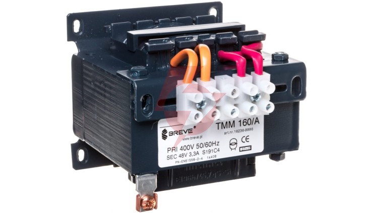 Transformator 1-fazowy separacyjny TMM 160/A 400/ 48V 3,3A, Ta 40, 16236-9996