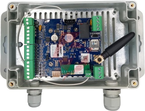 Ropam multilte-rf/at-gsm-mini90/zasilacz 230vac/12vdc zestaw w obudowie hermetycznej