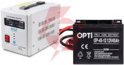 Zestaw do awaryjnego zasilania 45ah 800w