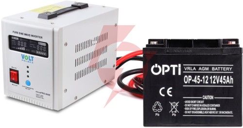 Zestaw do awaryjnego zasilania 45ah 800w