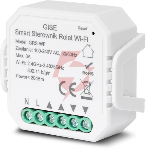 Gise smart sterownik roletowy wifi gen 2 | tuya | grs-wf