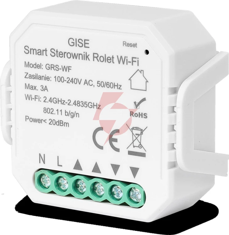 Gise smart sterownik roletowy wifi gen 2 | tuya | grs-wf