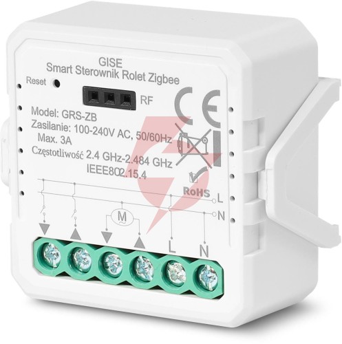 Gise smart sterownik roletowy zigbee | tuya | grs-zb