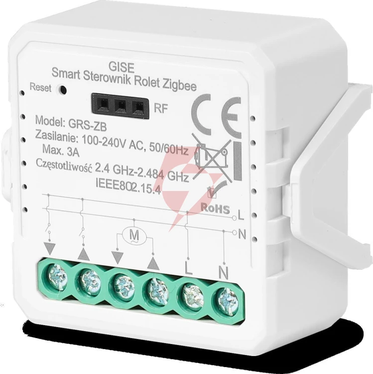 Gise smart sterownik roletowy zigbee | tuya | grs-zb