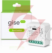 Gise smart podwójny moduł przekaźnikowy wifi | tuya | gds-wf