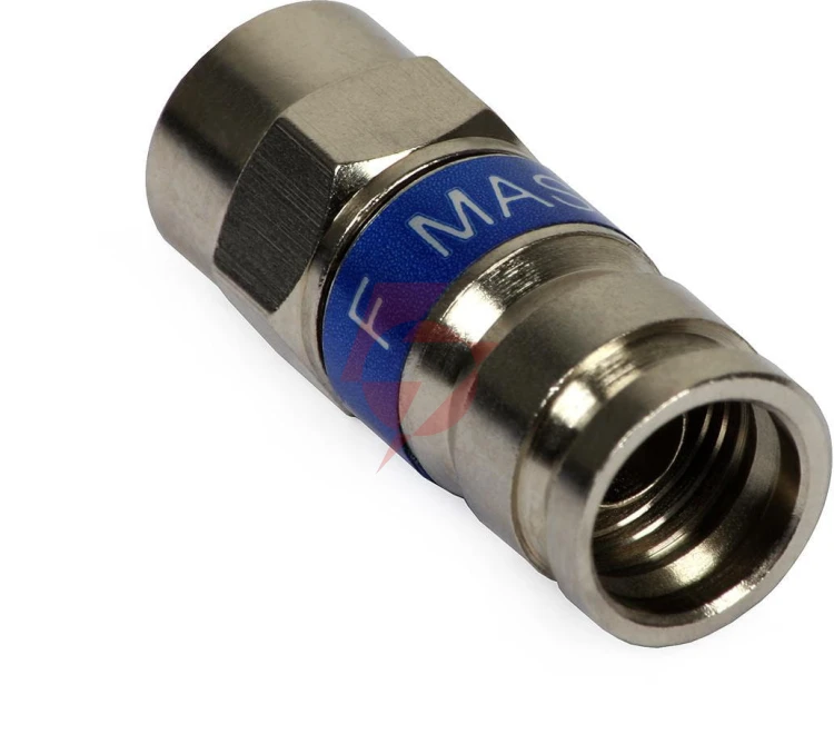 Złącze kompresyjne f 6 master seria 6 na przewód rg-6 (e80332)