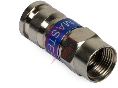 Złącze kompresyjne f 6 master seria 6 na przewód rg-6 (e80332)