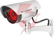 Atrapa kamery tubowej srebrna 30led at-2b-s